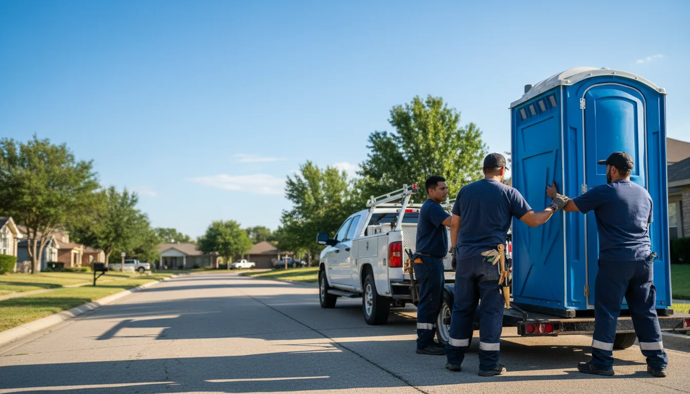 Portable Toilet Rental in Ponca City, OK near me